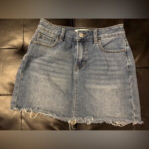 PacSun Blue A-line Mini Skirt Casual